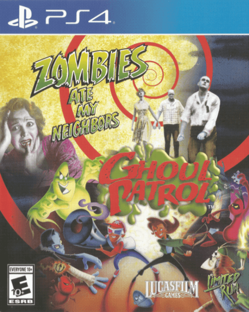 Zombies Ate My Neighbors + Ghoul Patrol [Collector's Edition] box art for Playstation 4